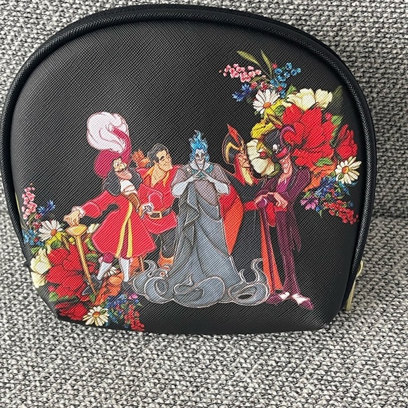 Disney Handbags - Disney Villains Black Cosmetic Bag